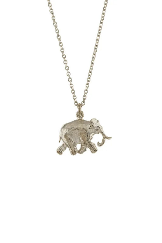 women long necklaces -Indian Elephant Necklace