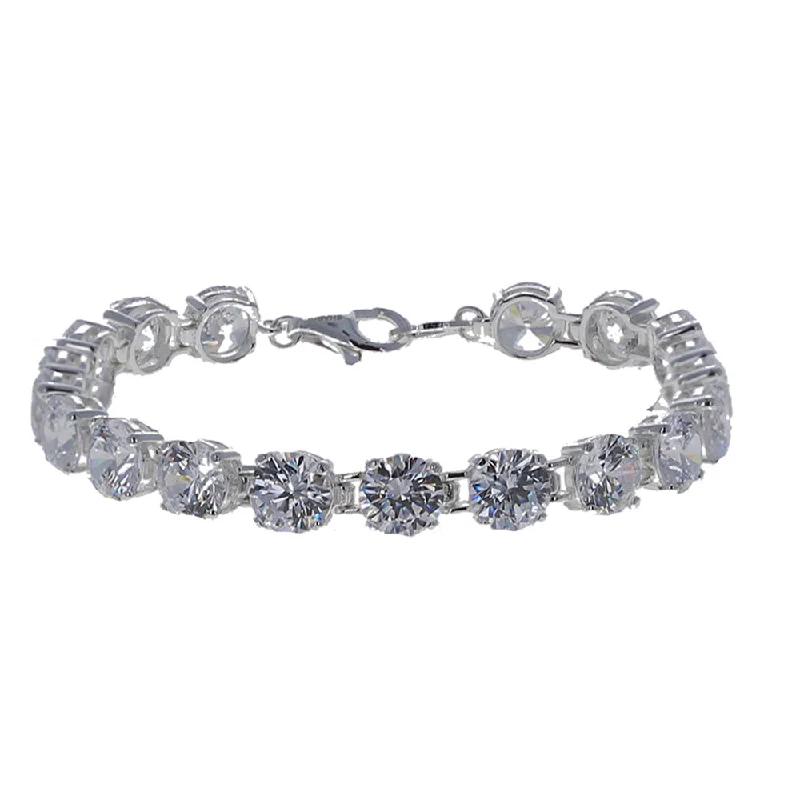 women thin bangles -Statement Tennis Bracelet