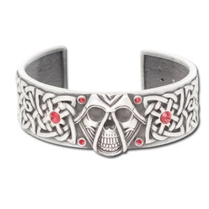 women chunky bracelets -Celtic Skull Bracelet