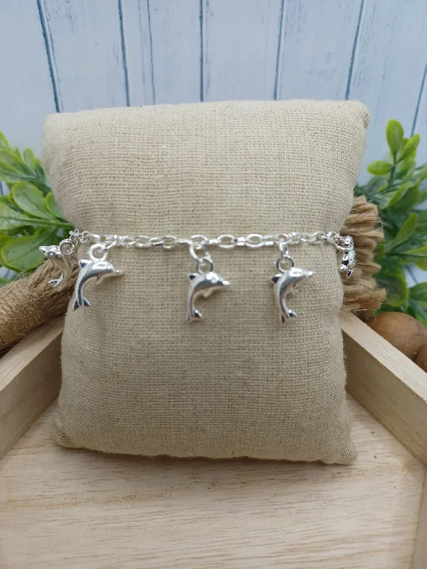 women luxury bracelets -Dolphin Bracelet/Anklet