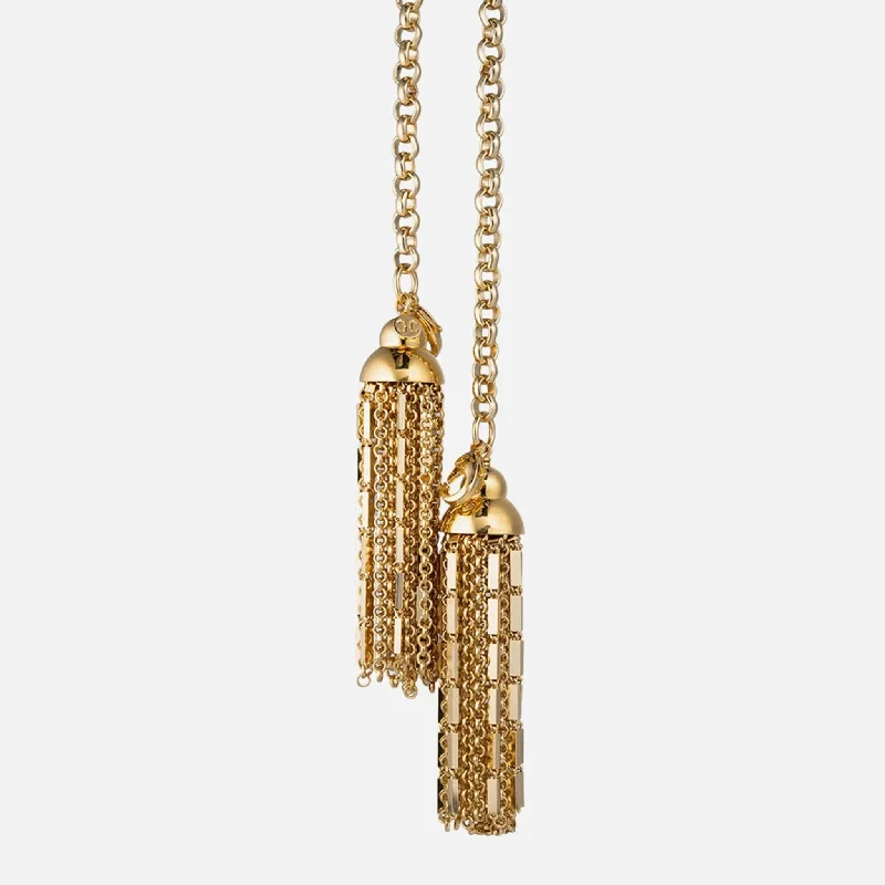 women designer necklaces -Tassel Necklace