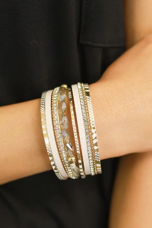 women romantic bangles -Aria Wrap Bracelet