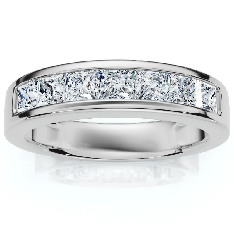 14k white gold