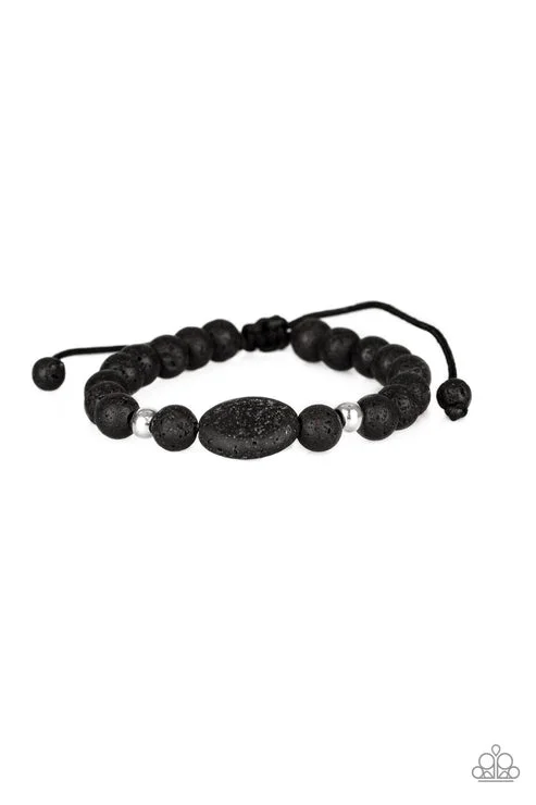 women double band bracelets -Makes Perfect SENSE Black Bracelet