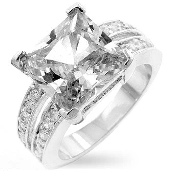 women elegant wedding rings -R07394R-C01