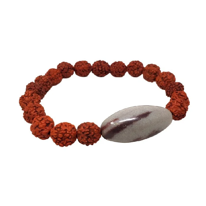 women classic bangles -Lingam and Rudraksha Bracelet