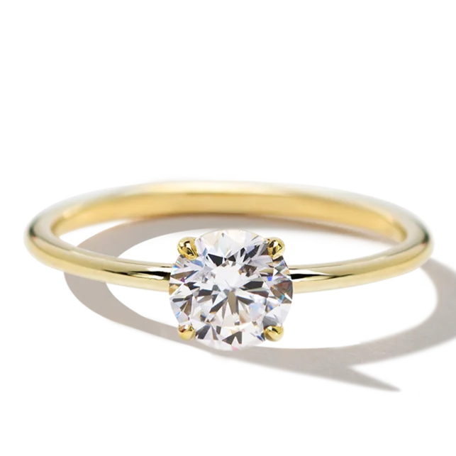 three-stone engagement rings -Solitaire Ring