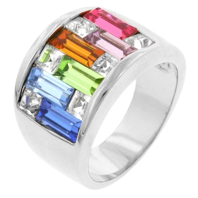 women personalized gemstone rings -R05339R-V01