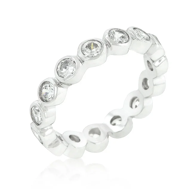 women round diamond rings -R08204R-C01