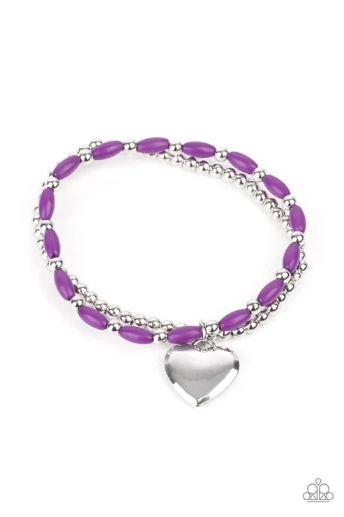 women luxury bracelets -Candy Gram Purple Bracelet