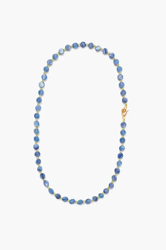 women designer necklaces -Athens Necklace Kyanite Mix