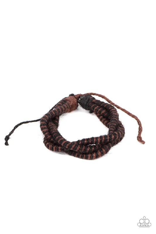 women boho bracelets -Island Endeavor Brown Urban Bracelet