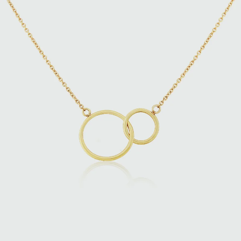 women personalized gold necklaces -Kelso 9ct Yellow Gold Necklace